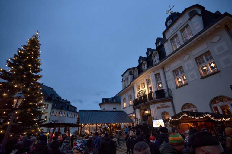 Vánoční trhy Schwarzenberg, Německo, 7.12.2024