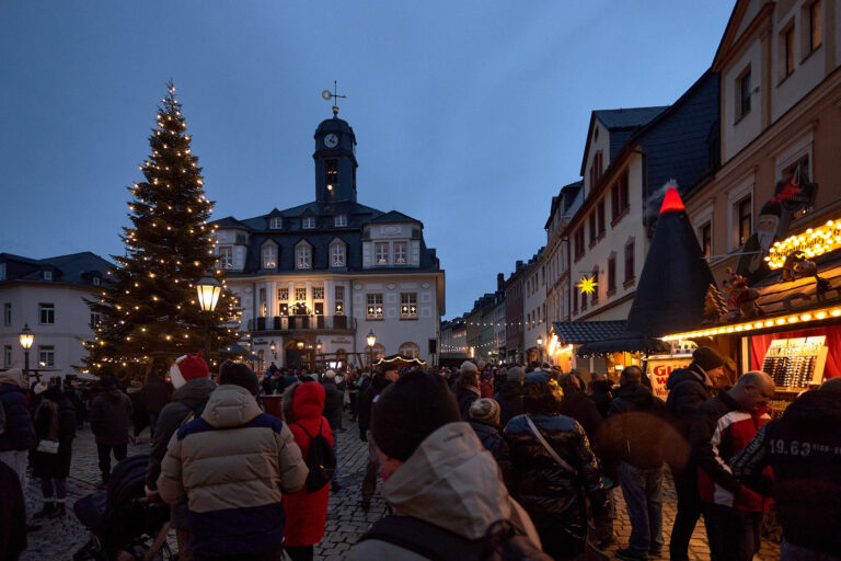 Vánoční trhy Schwarzenberg, Německo, 7.12.2024