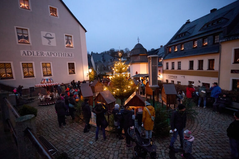 Vánoční trhy Schwarzenberg, Německo, 7.12.2024